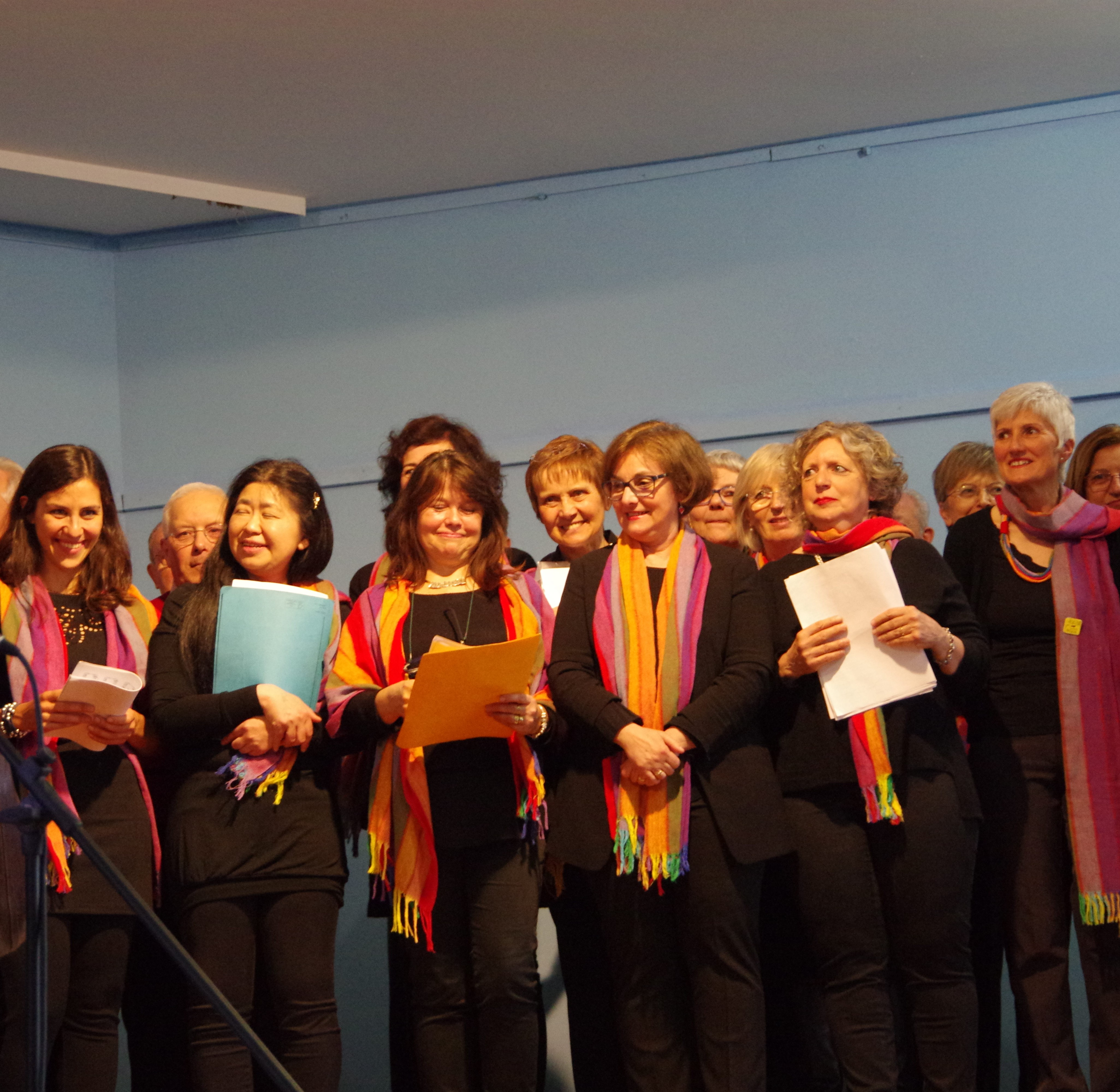 Coro femminile multietnico, La tela, Udine